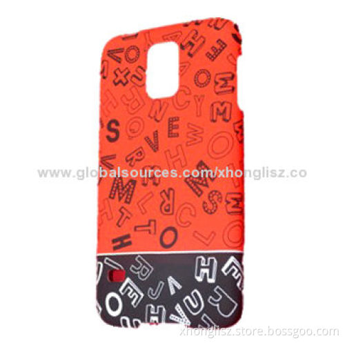 Fashionable Letters Emboss Imported PC Case for Samsung Series, Free Samples Will be Offered